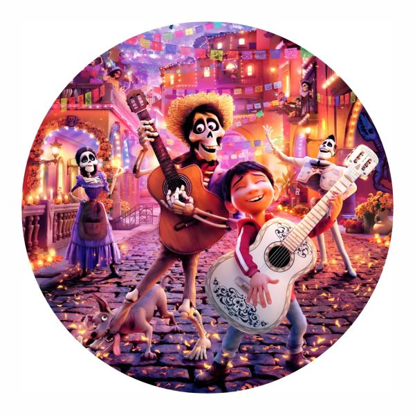 Painel Tecido Redondo A Vida é Uma Festa